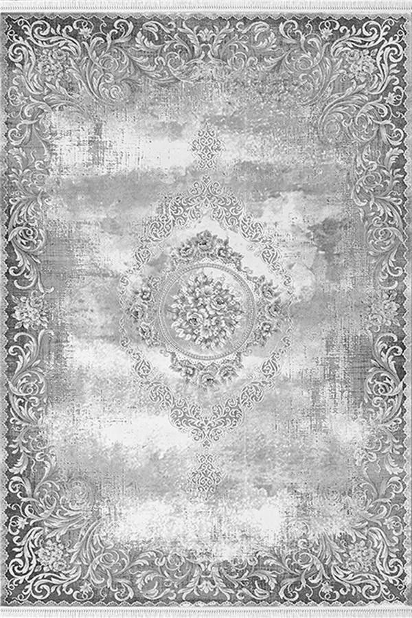 Efsane Halı Kesme Esmira 31890 095 Gri - Image 1