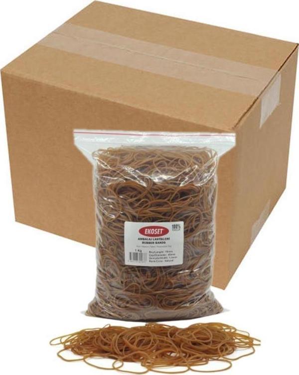 Ekoset 70mm Kauçuk Paket Ambalaj Lastiği 12Kg Koli - Image 1
