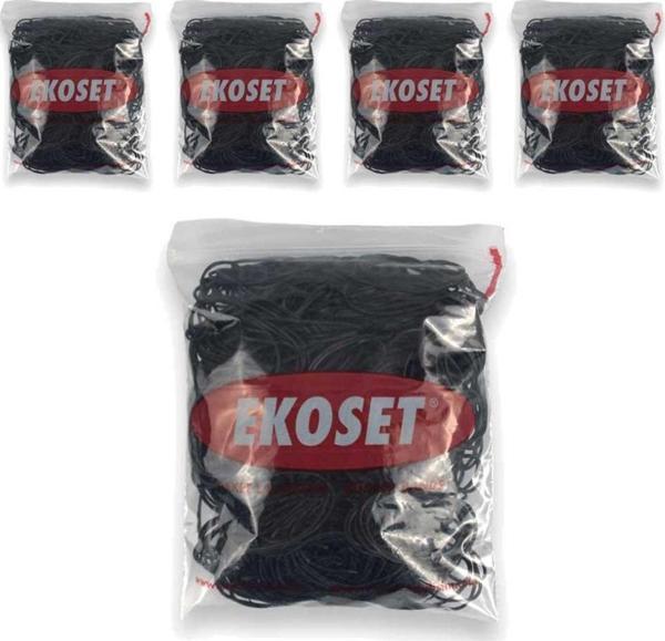 Siyah Para Lastiği 5 Paket 500 Gr - Image 1