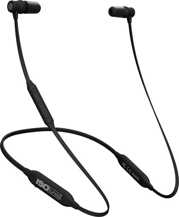 Isotunes Xtra Bluetooth Kulak Tıkacı Kulaklık, 27 Db Gürültü Azaltma Siyah - Image 1