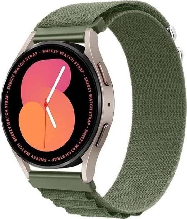 Sneezy Huawei Watch GT 3 Elegant – Active 42mm Uyumlu 20mm Frost Alpine Loop Kordon - Image 1