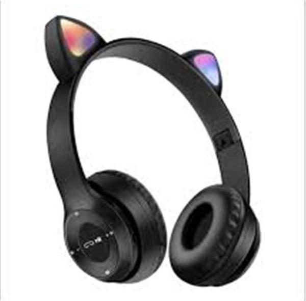 P47M Bluetooth 5.0 Kulak Üstü Kulaklık Siyah - Image 1