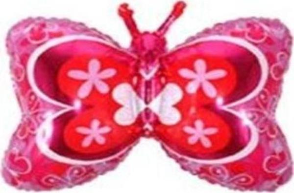 40" S.S Folyo Balon F-Butterfly 10'lu Paket-14141 - Image 1