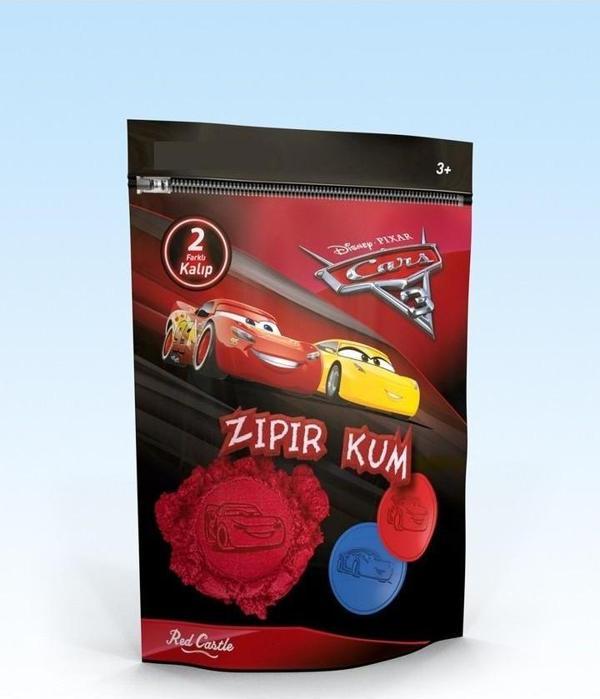 Disney Cars 3 Zıpır Kum Turuncu 500 g-Red Castle ZKP250-04 - Image 1