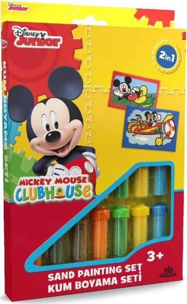 Eğitici ve Eğlenceli Kum Boyama Seti Disney Junior Mickey Mouse DS-02 - Image 1