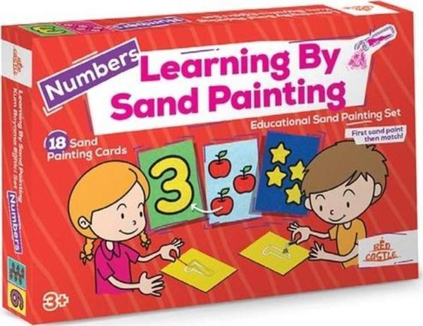 Eğitici ve Eğlenceli Kum Boyama Seti ile İngilizce Sayıları Öğreniyorum-RCSET-STICK-02-ENG - Image 1