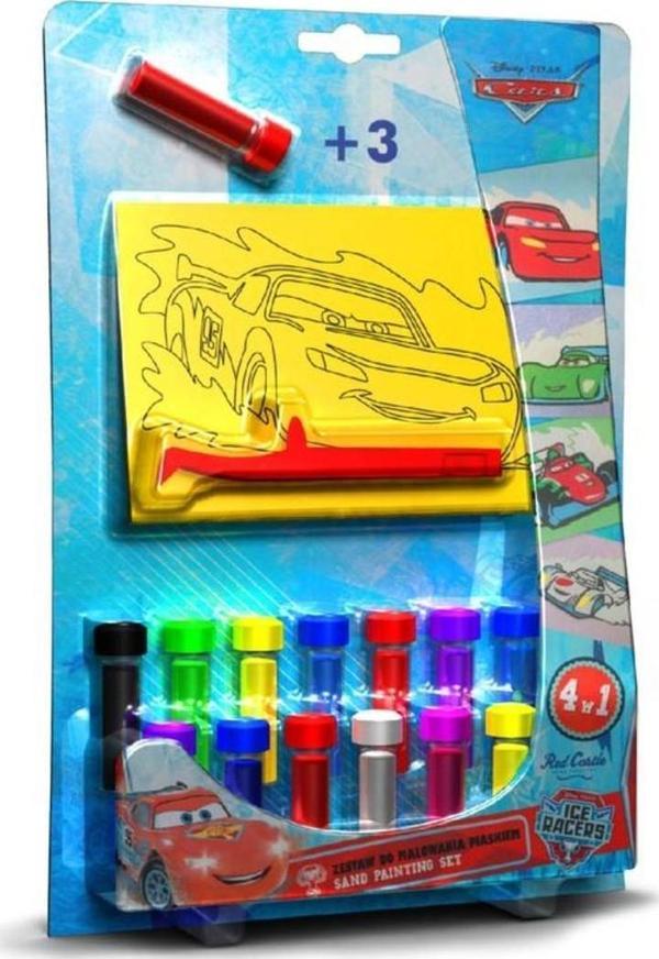 Eğitici ve Eğlenceli Kum Boyama Seti-Disney Cars Ice Racer FM-15 - Image 1