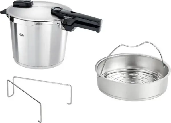 Fissler Vitaquick Black Düdüklü Tencere 6 Lt - Image 1