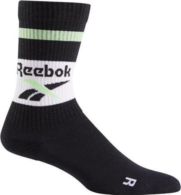 Reebok GN7687 Unisex Siyah Çorap - Image 1