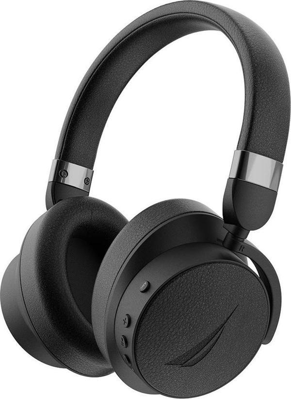 Nautica H400 Aktif Gürültü Önleyici Anc Kablosuz Bluetooth Kulaküstü Kulaklık Siyah - Image 1