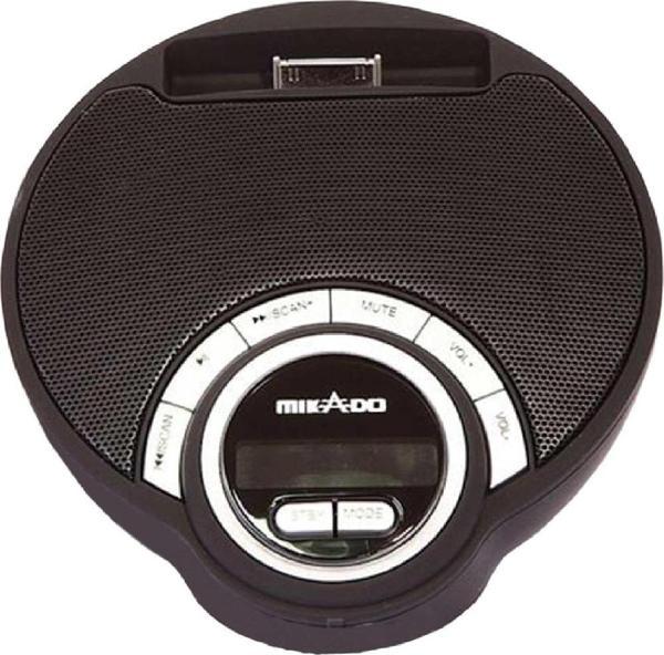 Mıkado Md-Ip1335  Fm Destekli Iphone Müzik Kutusu Siyah - Image 1