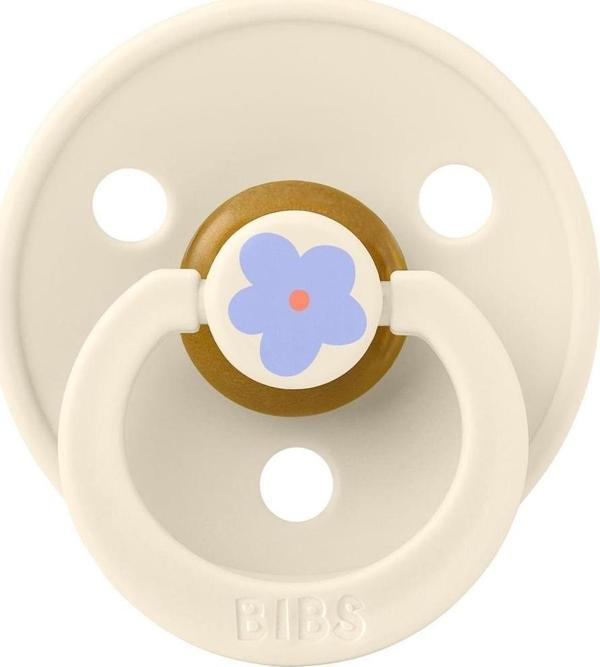 Bibs Studio Colour Jasmine Kauçuk Emzik - Ivory - Image 1
