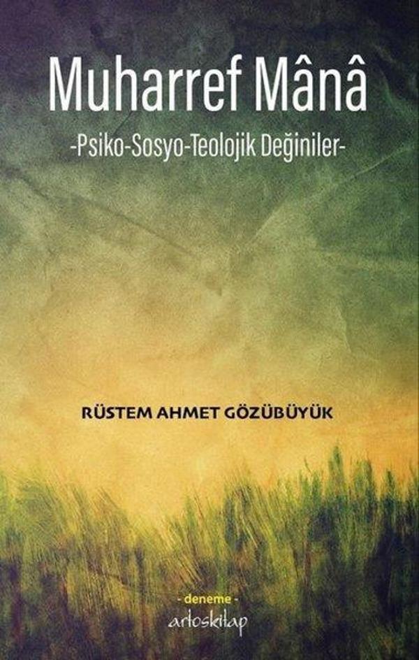 Muharref Mana-Psiko-Sosyo-Teolojik Değiniler - Artos Kitap - Image 1