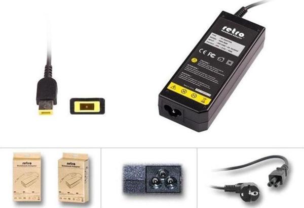 RETRO Notebook Adaptör 20V 4.5A 90W (USB UÇ) Lenovo - Image 1