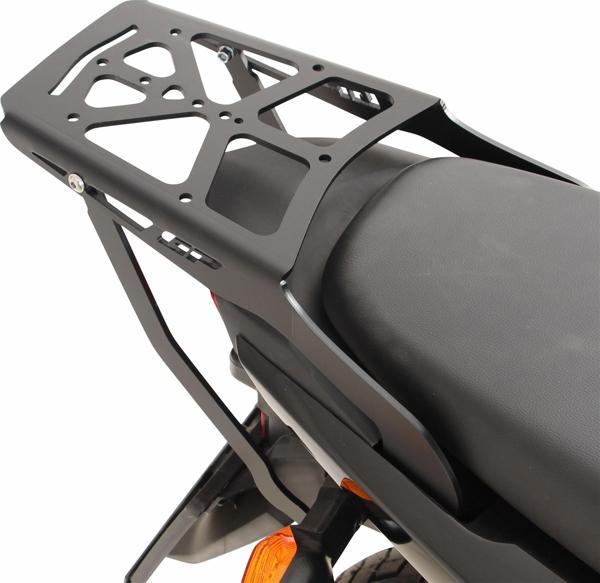 GP Kompozit Honda CB125F 2024 Uyumlu Arka Çanta Demiri Siyah - Image 1