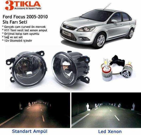 Focus 2008-2010 Beyaz Led Xenon Sis Farı Seti - Image 1
