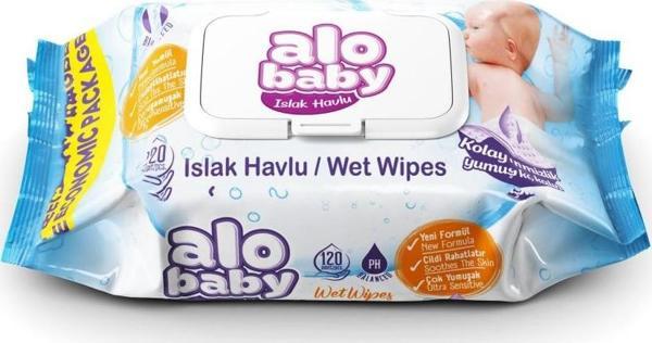 AloBaby Islak Havlu 120'li - Image 1