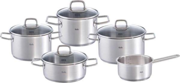 Fissler Viseo 9 Parça Çelik Tencere Seti - Image 1