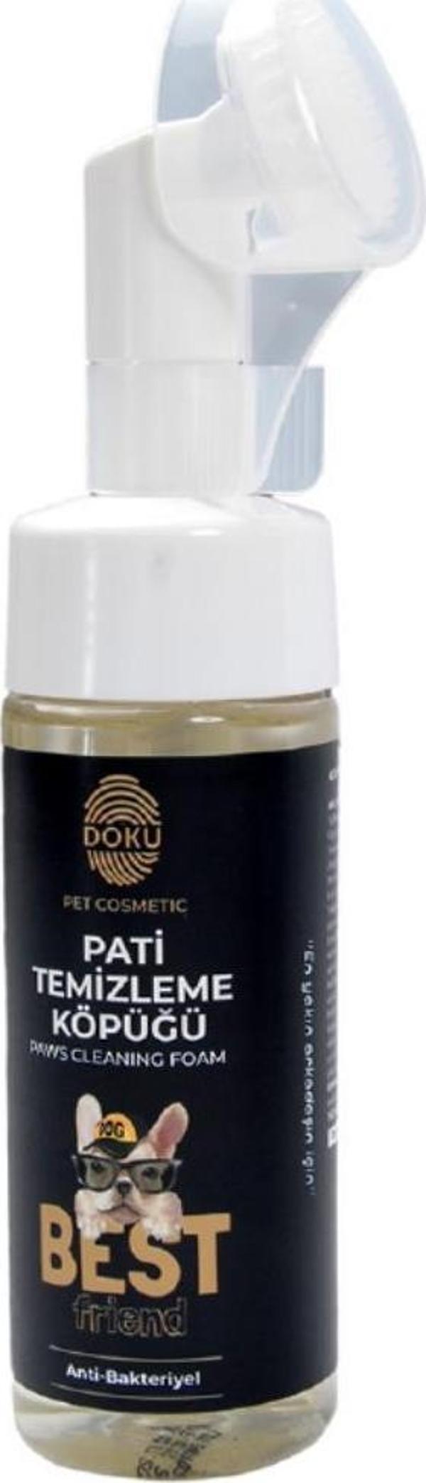 Doku Pet Cosmetic Kedi ve Köpek Pati Temizleme Köpüğü 150 ml - Image 1