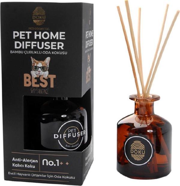 Doku Pet Cosmetic Pet Home Diffuser Evcil Hayvanlı Ortamlar İçin Oda Kokusu 200 ml - Image 1