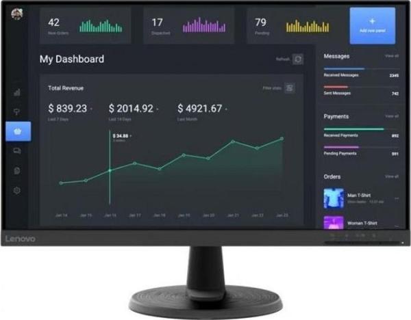 Lenovo C24-40 23,8" Fhd 4Ms 75Hz Hdmı+Vga Monitör - Image 1