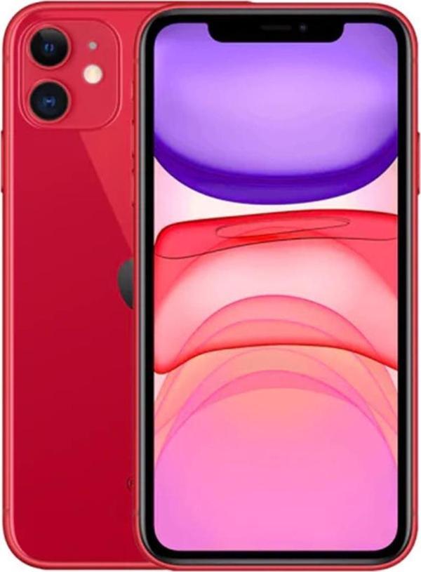 Apple iPhone 11 Red 64GB Yenilenmiş C Kalite (12 Ay Garantili) - Image 1