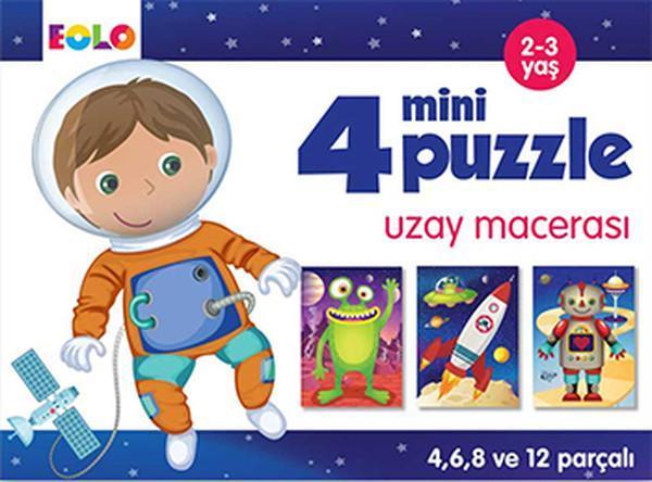 4 Mini Puzzle - Uzay Macerası - Eolo - Image 1