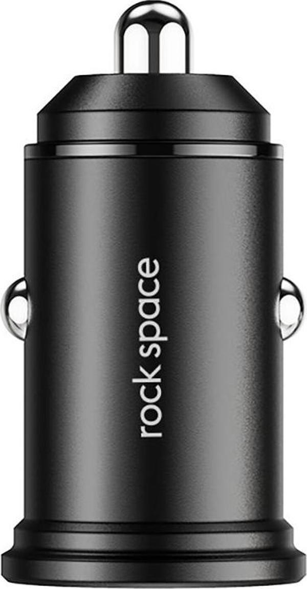 Rock Space C304 Araç Şarj Adaptörü 24W 4.8A Çift USB Hızlı Araç Şarj Cihazı - Image 1