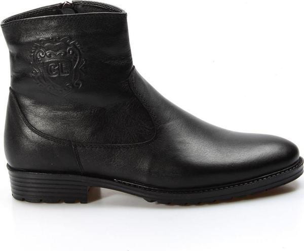 Hakiki Deri Kürklü Erkek Klasik Bot 671KMA302 - Image 1