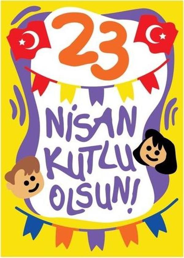 23 Nisan Ulusal Egemenlik ve Çocuk Bayramı Eko Kum Boyama Seti 10 Adet-Red Castle 23NSN-100 - Image 1