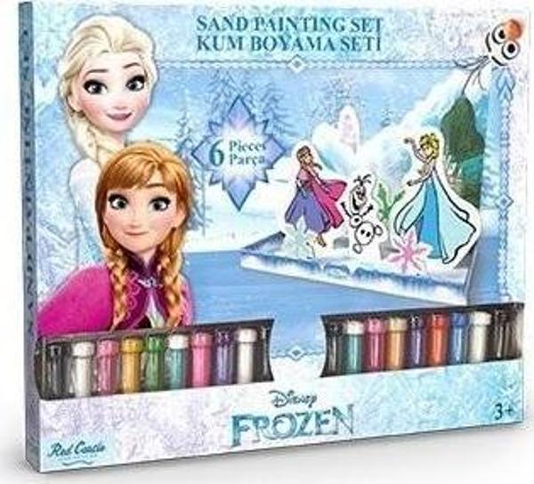 Disney Frozen Tiyatro Sahnesi Büyük Kum Boyama Seti-Red Castle BKS-02 - Image 1