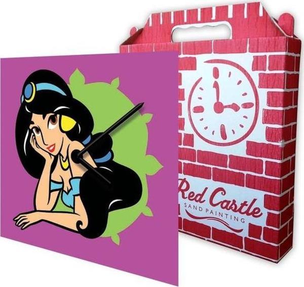 Disney Jasmine Saat (Clock) Kum Boyama Seti-Red Castle S-0020 - Image 1