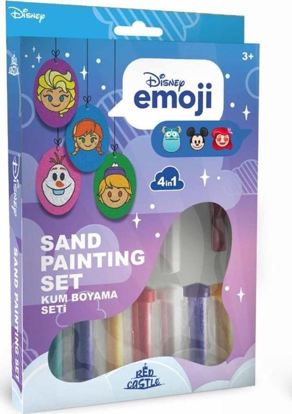 Disney Karlar Ülkesi Frozen II Emojiler Kum Boyama Seti-Red Castle DSO-01 - Image 1