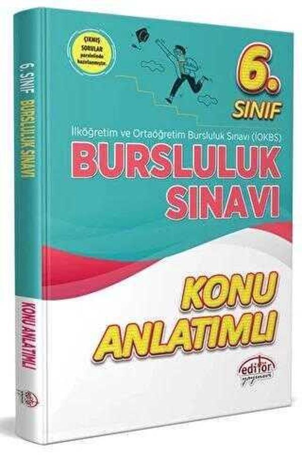6.SINIF BURSLULUK SINAVI KONU ANLATIMLI - EDİTÖR - Editör - Image 1