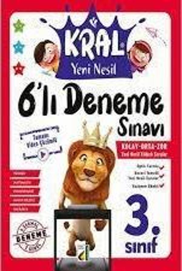 3.SINIF 6 DENEME SINAVI KRAL YENİ NESİL - DAMLA - Image 1