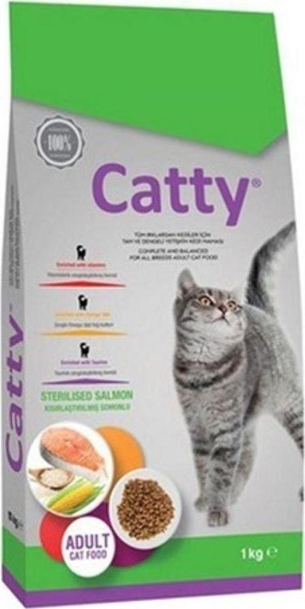 LIGHT STERİLİSED SOMONLU KEDİ MAMASI 1 KG - Image 1