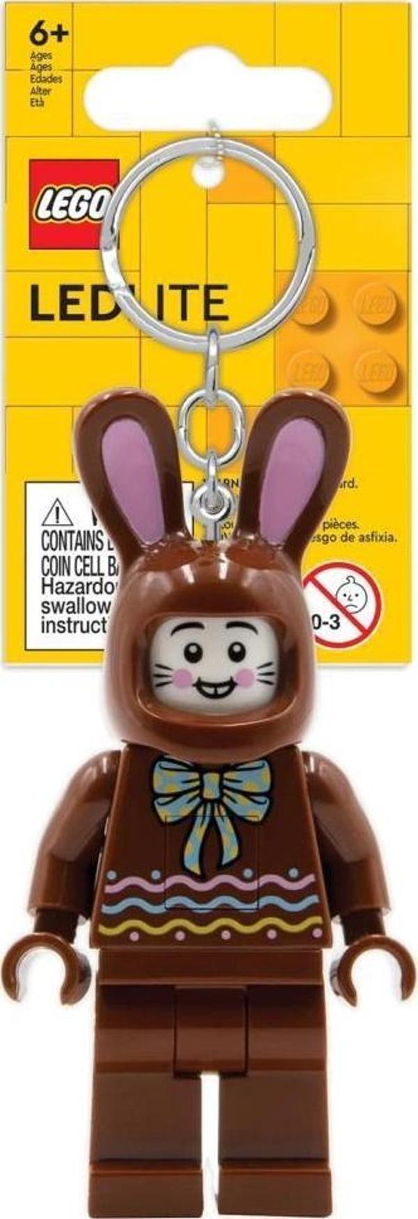 LEGO Minifigures KE180H Iconic Chocolate Bunny Led Key Chain - Image 1