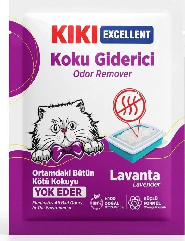 Kedi Kumu Koku Giderici - Kötü Kokuları Giderir - Doğal Koku Giderici - Lavanta Kokulu 25 Gr. - Image 1