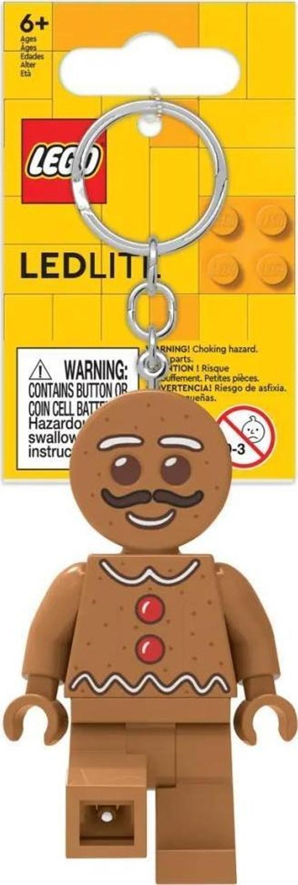 LEGO Minifigures KE182H Gingerbread Man Led Key Chain - Image 1