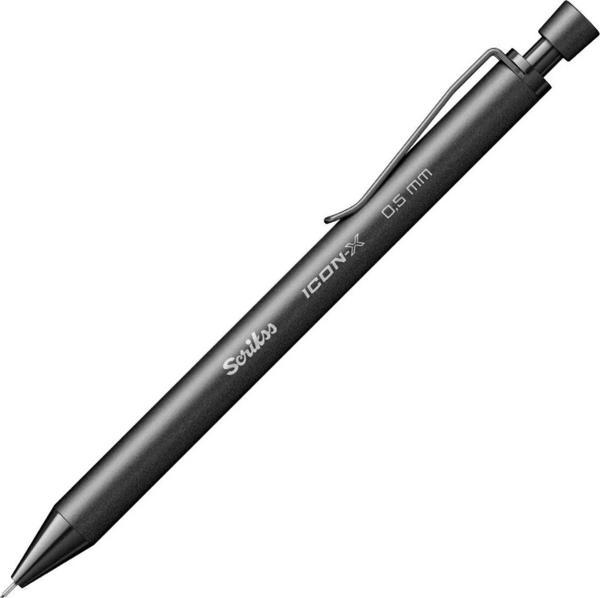 Scrikss Icon-X Mekanik Kurşun Kalem 0.5mm Siyah - Image 1