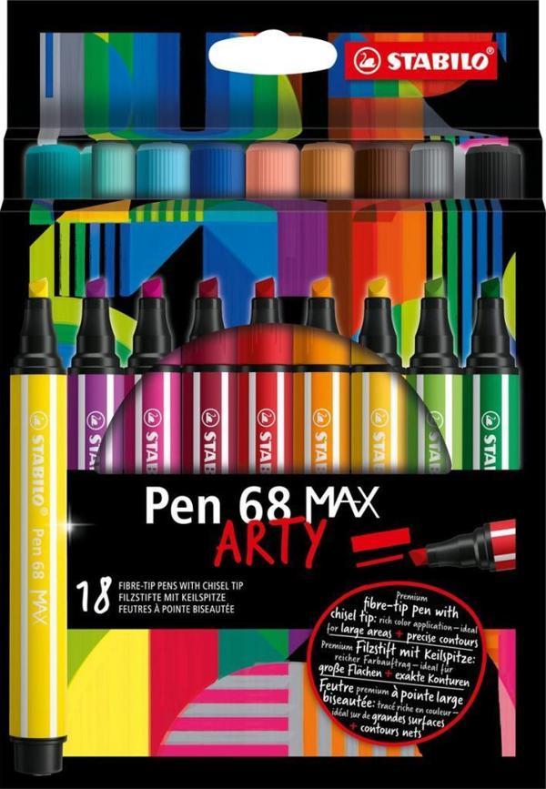 Stabilo Pen 68 Max Arty 18 Renk - Image 1