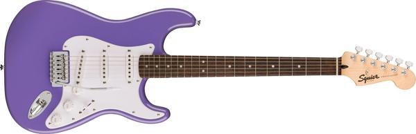 Squier Sonic Stratocaster Laurel Fingerboard White Pickguard Ultraviolet Elektro Gitar - Image 1