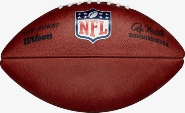 Wilson New NFL Duke Game Ball Amerikan Futbol Topu WTF1100IDBRS - Image 1