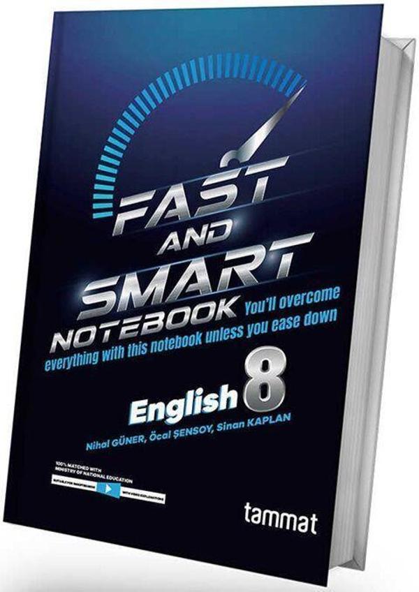8. Sınıf English Fast And Smart Notebook Tammat Yayıncılık - Tammat  Yayıncılık - Image 1