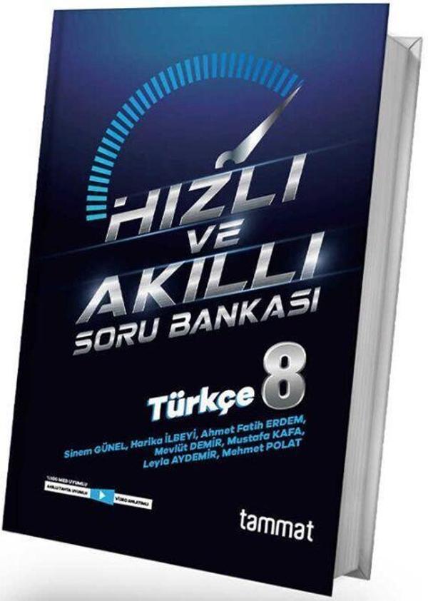 8. Sınıf LGS Türkçe Hızlı ve Akıllı Soru Bankası Tammat Yayıncılık - Tammat  Yayıncılık - Image 1