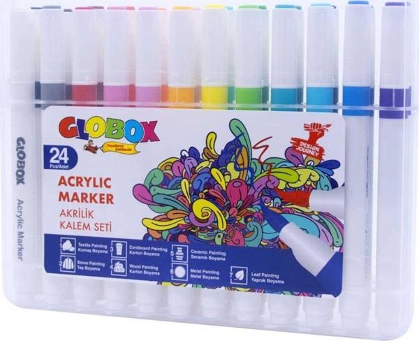 Globox Akrilik Kalem Seti 24 Lü 3686 - Image 1