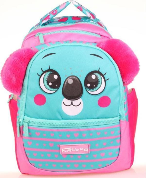 Kaukko Kids Okul Sırt Çantası Cute Face Koala L5143 - Image 1