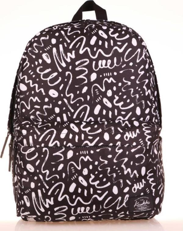 Kaukko Nature Okul Sırt Çantası Doodle K1698 - Image 1