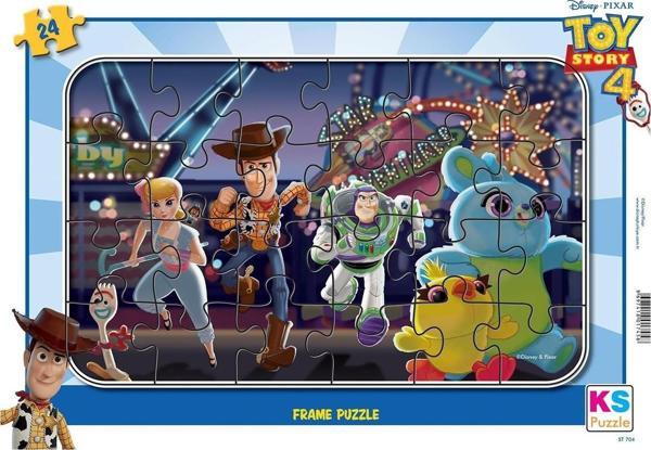 Ks Games Frame Puzzle 24 Parça Toy Story Frame TS704 - Image 1