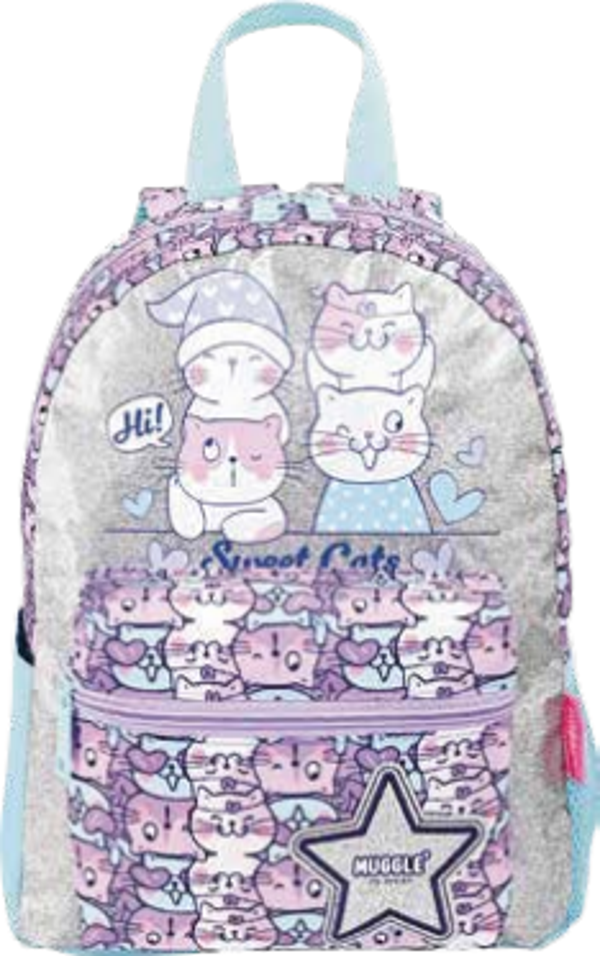 Muggle Anaokulu Sırt Çantası Meow Koleksiyonu Mu-9064 - Image 1